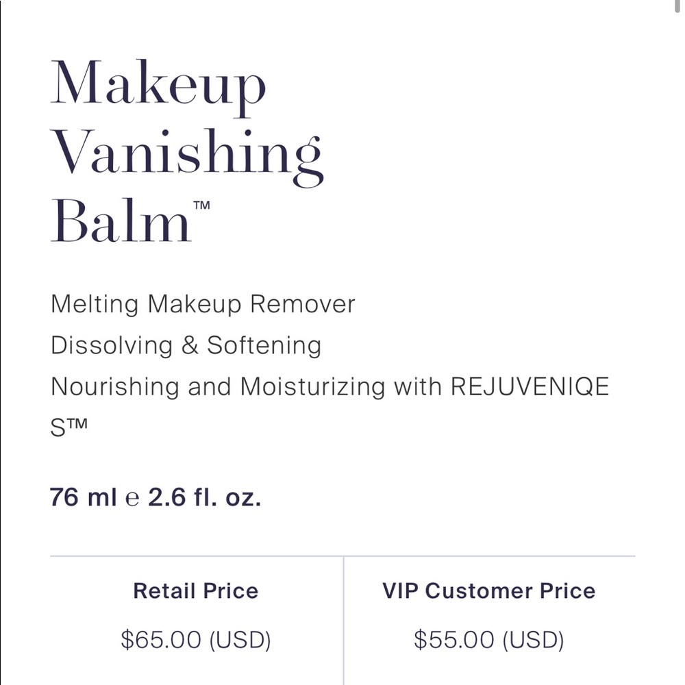 💖🆕💖 Monat Makeup Vanishing Balm - Picture 2 of 8